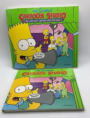 The Simpsons Cartoon Studio CD-ROM PC Windows Mac Untested • £6.99