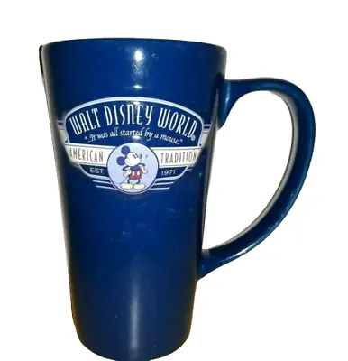 Walt Disney Mickey All Started By A Mouse Coffee Mug An American Tradition 1971  • $15