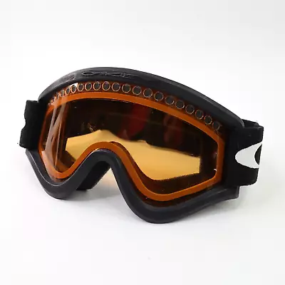 Oakley USA E-Frame Prizm Snow Goggles Amber Lenses Ski Snowboarding • $22.42