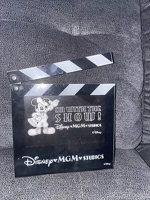 Disney MGM Studios Clapboard Film Reel Picture Photo Frame Mickey Mouse Vintage • $14