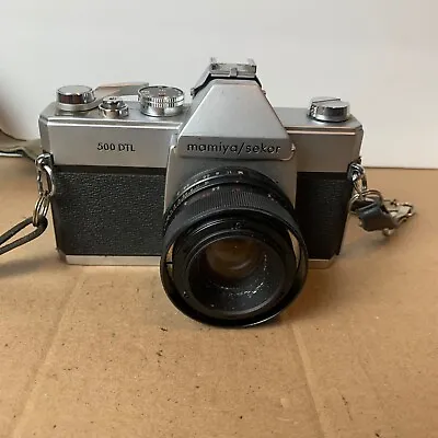 Mamiya Sekor 500 DTL Camera Mamiya Sekor Lens Untested • $20