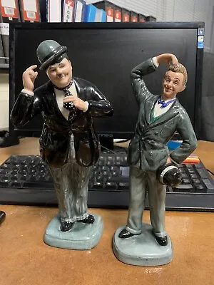Royal Doulton Limited Edition Figures Stan Laurel And Oliver Hardy • £150