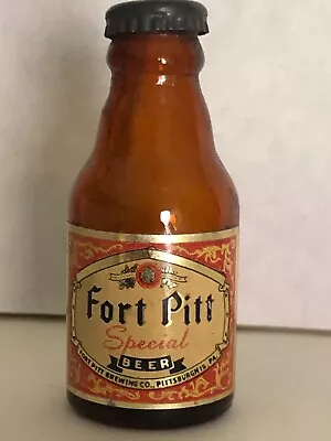 Fort Pitt Special Beer Mini Bottle Salt Shaker - EMPTY • $5