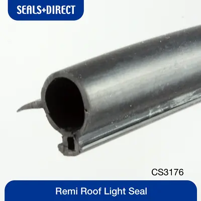 Caravan Motorhome Door Black Rubber Remi Roof Light Seal - CS3176 • $11.72