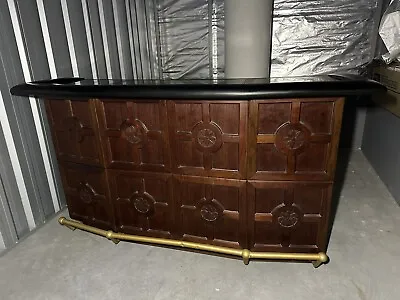 $760 • Buy Antique Bar Drinks Cabinet | Made In Australia | Marble Top
