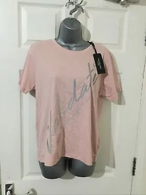 £7.95 • Buy Women’s/Ladies Pink Validate T Shirt XL / Bust 38-40”