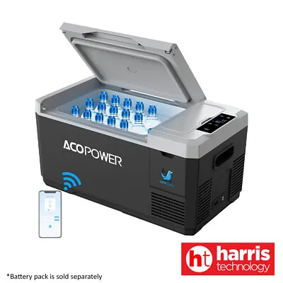 ACOPOWER Portable Centre Console Fridge For Travel Camping With Battery Slot • $389