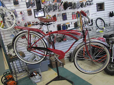 Vintage Schwinn Black Phantom Excelsior Bike/june 1952.original Paint/.panther • $2250