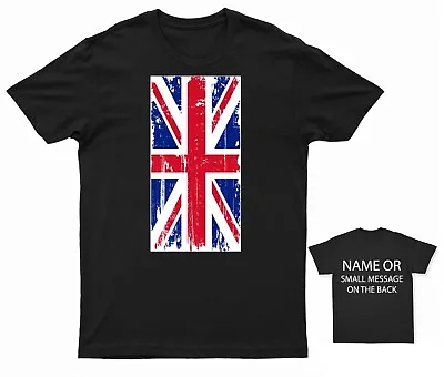 Union Jack T Shirt UK British Flag Great Britain United Kingdom England • £13.95