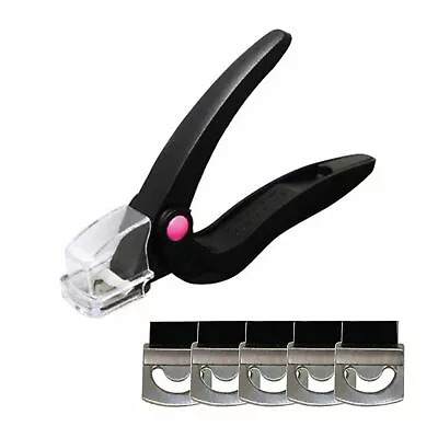 Satin Edge 6-1/4  Nail Slicer With Catcher And 5 Replacement Blades • $8.49