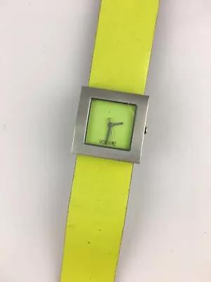 Watch Moschino Time 4 Peace Women's Quartz Bracelet Green Glass Chipped • $26.91