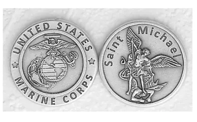 St. Saint Michael - Marine Corps Pocket Coin 171.25.8004 • $3.50