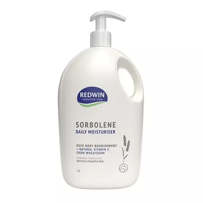 2x Redwin Sorbolene Body Moisturiser With Vitamin E 1L • $34.99