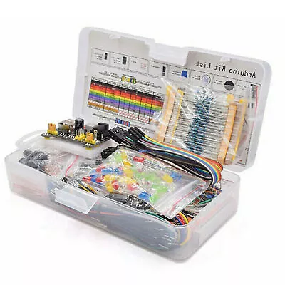 Electronic Components Kit 830 Connect Points Breadboard Cable Resistor A1L3 • $15.99