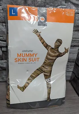 Target Hyde Eek Adult Mummy Skin Suit Halloween Costume Morph Body Size Large • $26.95