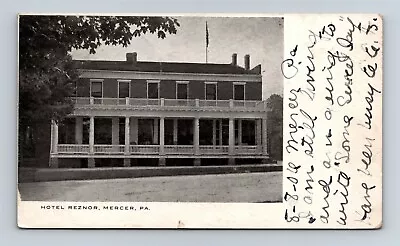 Postcard PA Mercer Pennsylvania Hotel Reznor C1906 T21 • $20.79