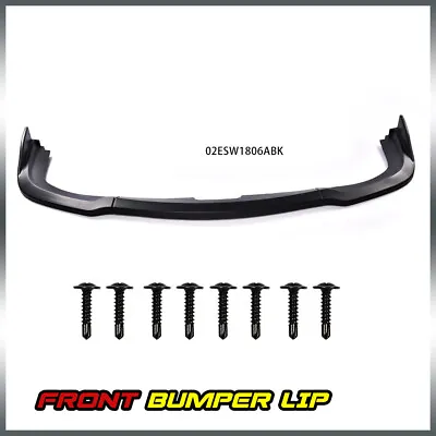 Front Bumper Lip Splitte Fit For 06 07 Subaru Impreza WRX S204 STI JDM CS2 Style • $37.93