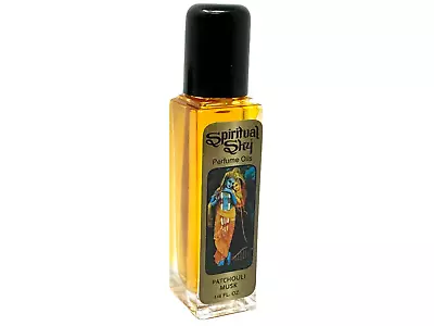 Spiritual Sky Oil: PATCHOULI MUSK Scented (60's Hippy Unisex Perfume Patchouly) • $9.95