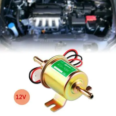 $12.32 • Buy 12V Universal Diesel Gas Inline Petrol Electric Fuel Pump Low Pressure 3-6 PSI