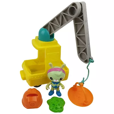 Fisher Price Octonauts Octo-Crane Gup & Tweaks Figure Set 2013 Yellow Complete • $35