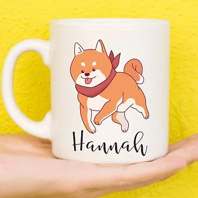 Personalised Shiba Inu Mug | Shiba InuGifts | Gifts For Shiba Inu Lovers • £11.99