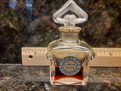 Vintage Guerlain L’Heure Bleue Parfum In Baccarat Bottle 1933? • $244