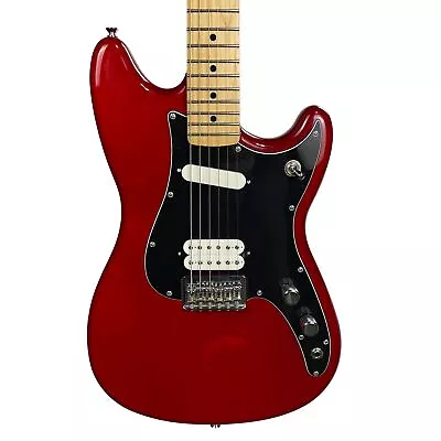 Fender Duo-Sonic Crimson Red Transparent 2021 (used) • $799