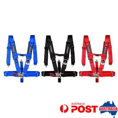 3  5-Point Kyostar Universal Race Car Seat Belts SFI 16.1 Safety Harness Polyest • $119.55