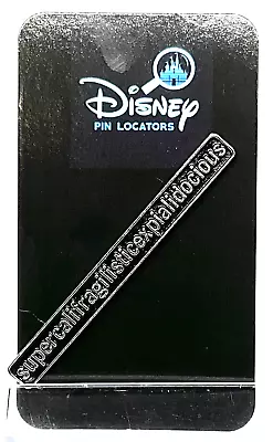 Disney Mary Poppins Commemorative Supercalifragilisticexpialidocious Pin • $25