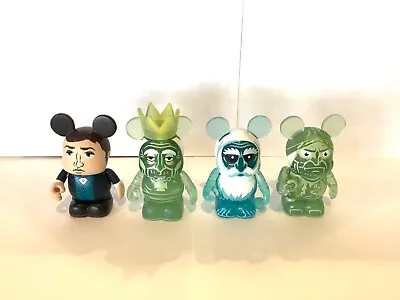 Disney 3  Vinylmation Haunted Mansion 1 Lot Of 4 Gus Hitchhiking Ghost • $36.95