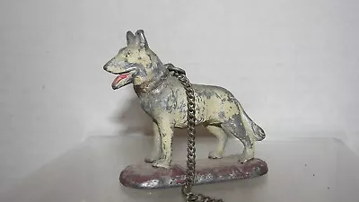 $3.99 • Buy Small  2  Metal German Shepherd Dog Figurine - Made In Japan