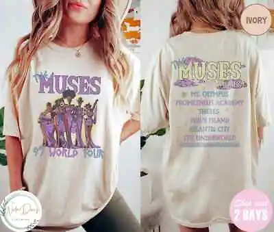 $31.99 • Buy Retro Disney Hercules The Muses 97 World Tour Two-sided Unisex T-shirt