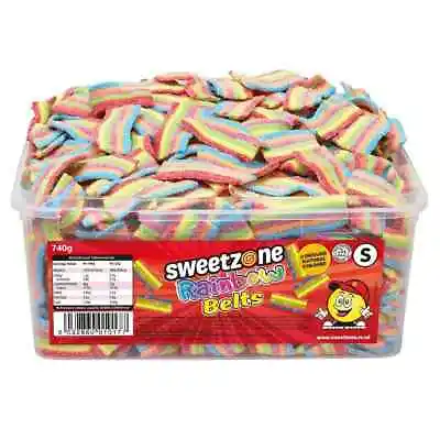 Sweetzone Rainbow Belts Tub ; 463 Pieces • £11.99