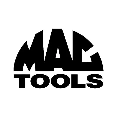 MAC TOOLS 5” X 3.5” BLACK Logo Die-Cut Vinyl Decal Sticker (Automotive / Wrench) • $8