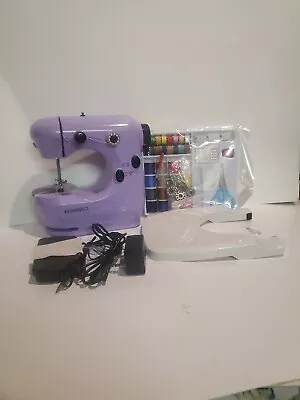 HOMWOO Mini Sewing Machine For Beginner Dual Speed Portable Sewing Machine With • $29.99