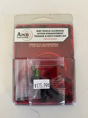 Apex Tactical S&W M&P Shield Duty/Carry Action Enhancement Trigger Kit RED • $159.99