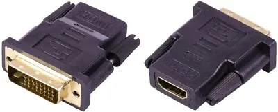 $4.50 • Buy DVI-D Male To HDMI Adapter Digital Screen/LCD/Monitor/Display Cable Converter 
