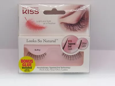 Kiss Looks So Natural False Eyelashes Adhesive Included - Choose Style • £3.99
