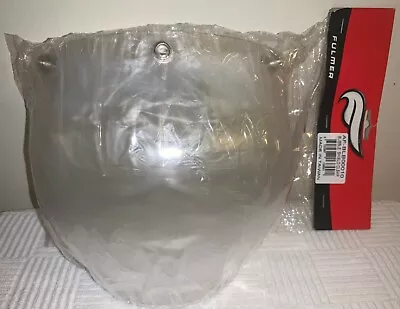 Fulmer Motorcycle Helmet Universal Bubble Shield (Retro) 3/4 Open Face Clear NEW • $19.99