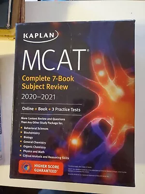 MCAT Complete 7-Book Subject Review 2020-2021:  LIKE NEW • $49