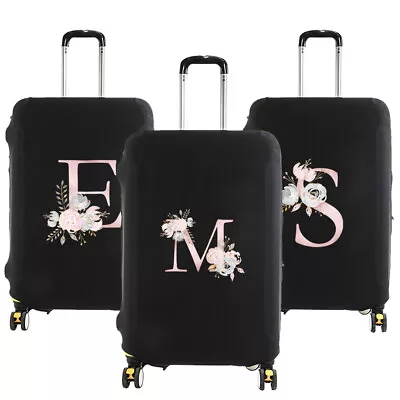 Pink Letters Travel Luggage Dust Trolley Protective Cover 18-32  Suitcase Case • £7.93