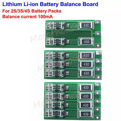Lithium Li-ion 18650 Battery Packs Balance Board Cell Charger Balancer Circuit • £2.02