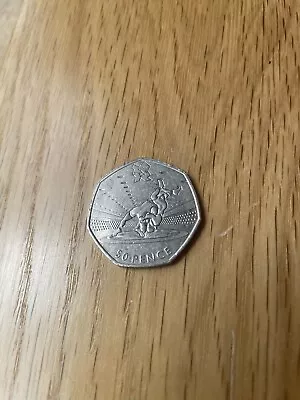2011 Olympic Wrestling 50p Coin Circulated Rare • £6