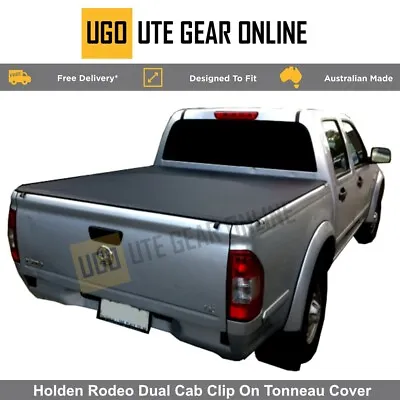 Clip On Ute Tonneau Cover To Fit Holden Rodeo Dual Cab -  2003 To June 2012 • $311.03