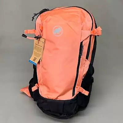 MAMMUT Lithium Hiking Backpack 15 Liter Women Salmon & Black 2530-03132 • $70