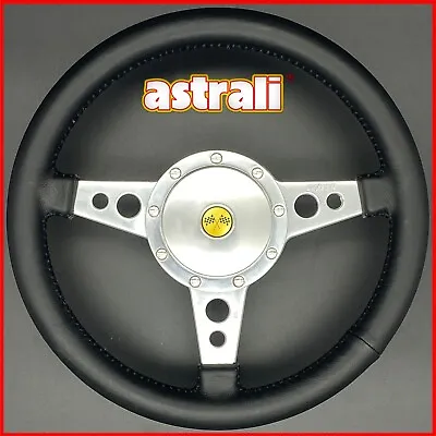 13  Leather Classic Mini Steering Wheel & Boss Kit -  No Horn Push • $124.27