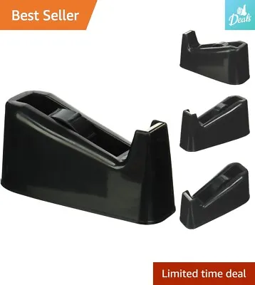 Deluxe Interchangeable Tape Dispenser - Heavy-Duty Black - 1 And 3 Inch Cores • $13.62