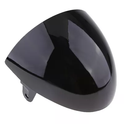 Universal Motorcycle ABS Rear Seat Cowl Cover For Cafe Racer Compartment  Black • $44.23