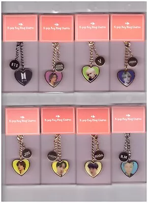 BTS Key Ring [Key Chain] X 8 EA [All The BTS Members 7EA + BTS 1EA] K-POP • $165