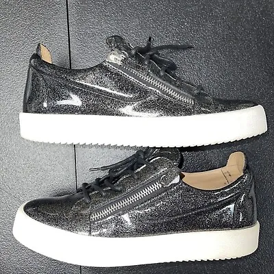 Giuseppe Zanotti Black/Silver Low Top Size 43W • $99.99